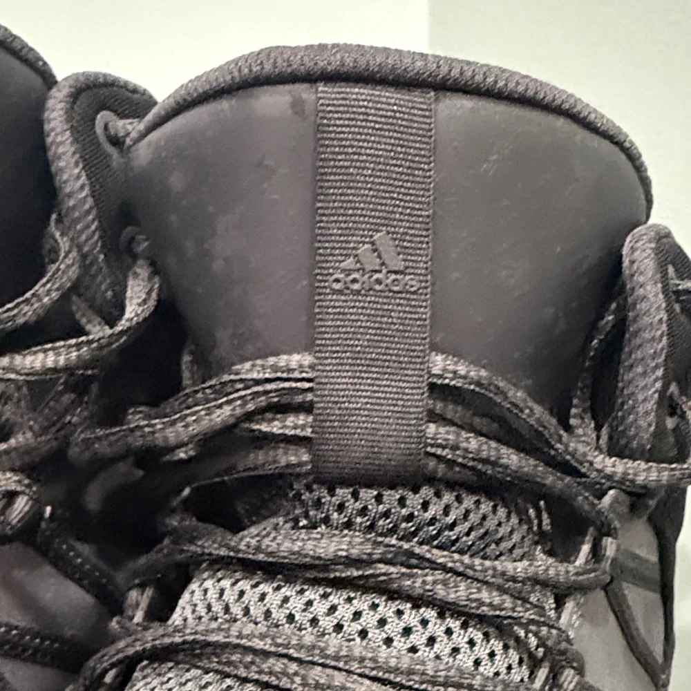 Adidas Ball 365 Men's High-Top Basketball Sneakers in Charcoal Gray - Picture 2 of 6